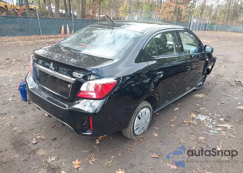 2024 Mitsubishi Mirage G4 Black Edition/Es/Le from USA, damaged, VIN ML32FUFJ7RHF20294